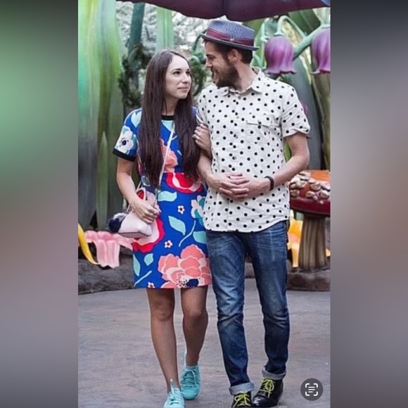 Kate Spade New York Floral Print Mini Dress - Picture 2 of 15